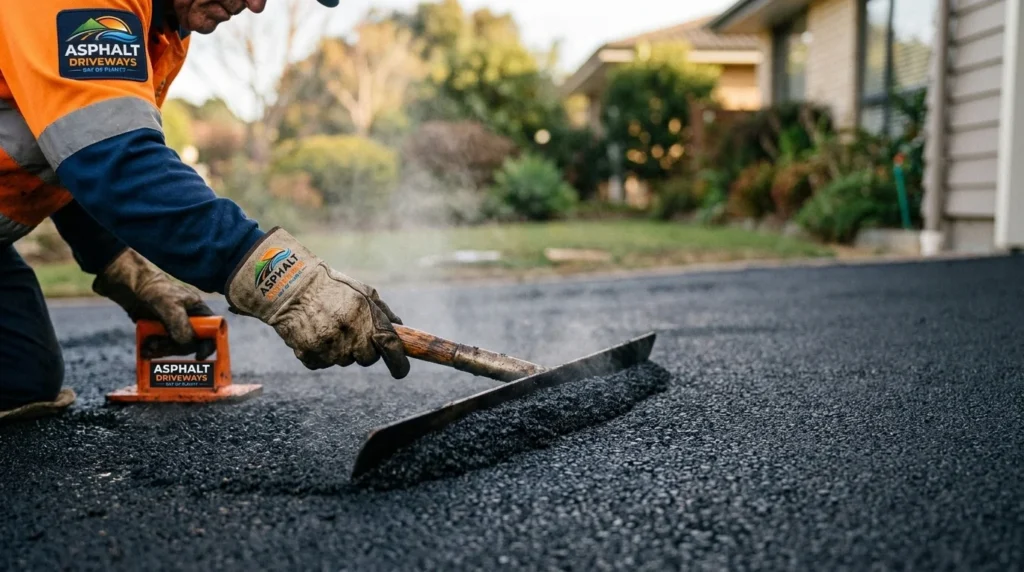 Residential Asphalt Driveway Bay Of Plenty New Installation