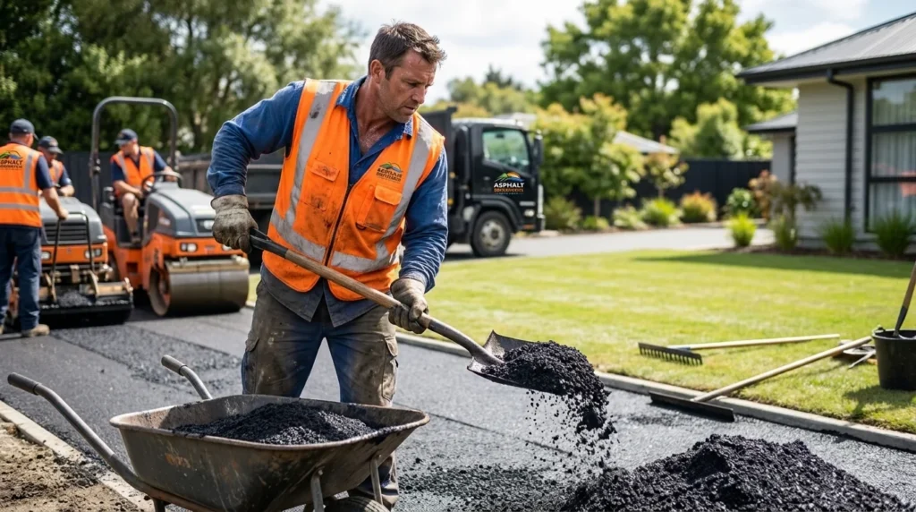 Residential Asphalt Driveway Bay Of Plenty Smooth Surface