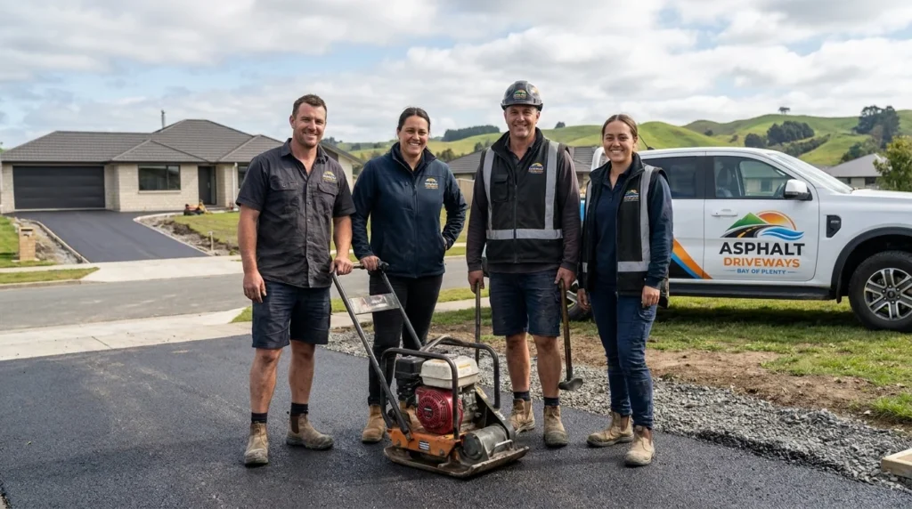 Asphalt Driveways Bay Of Plenty Paving Team